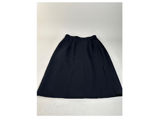 Gonna plissé vintage Dior nera c. anni 2000 XL Nero - vista 4
