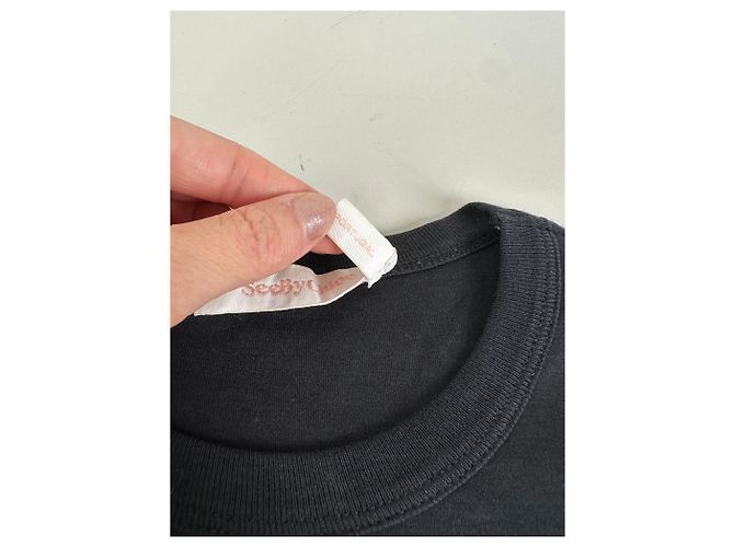 Chloé Vintage Chloe Baumwollkleid Schwarz XS - Ansicht 9