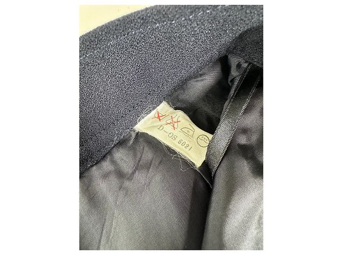 Chloé Vintage Chloe Wollmischung Rock Navy L Marineblau - Ansicht 9
