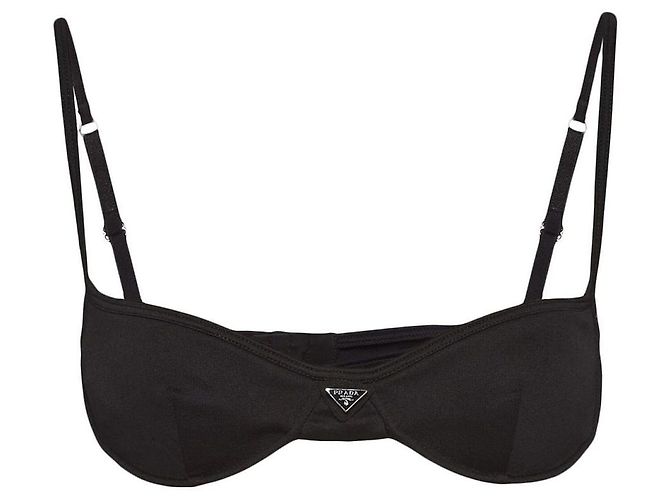 Prada Bikini Oberteil schwarz - Ansicht 2