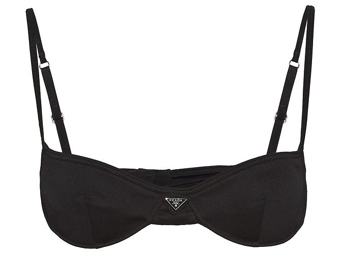 Prada Bikini Oberteil schwarz - Ansicht 3