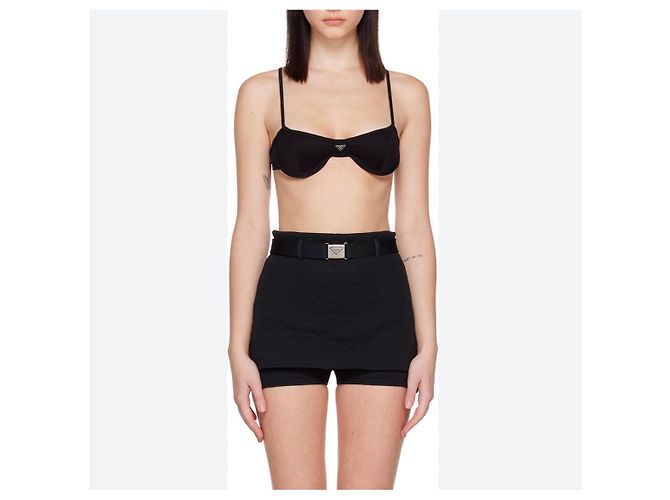 Prada Bikini Oberteil schwarz - Ansicht 6