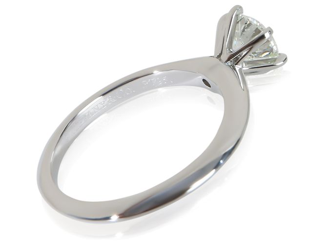 Tiffany & Co. Diamant-Verlobungsring mit Brillantschliff, 0,84 ct - Ansicht 3