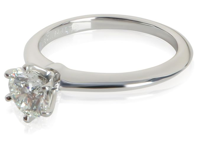 Tiffany & Co. Diamant-Verlobungsring mit Brillantschliff, 0,84 ct - Ansicht 4