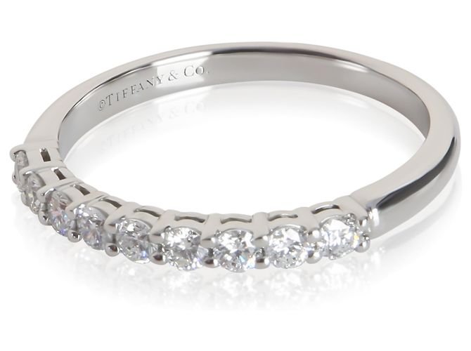Anello Tiffany Forever in platino e diamanti Tiffany & Co. - vista 3
