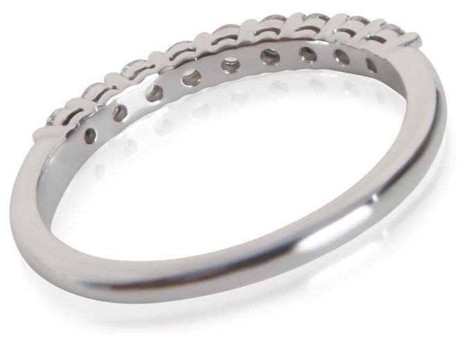 Anello Tiffany Forever in platino e diamanti Tiffany & Co. - vista 4