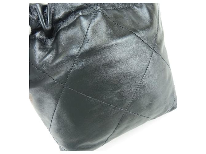 Mini borsa a tracolla Chanel Nero - vista 10