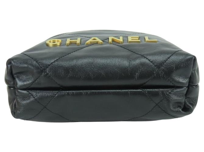 Mini borsa a tracolla Chanel Nero - vista 5