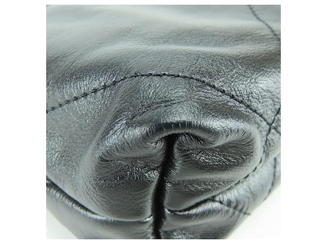Mini borsa a tracolla Chanel Nero - vista 9
