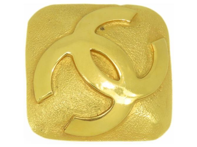 Spilla in metallo dorato Chanel D'oro - vista 3