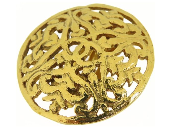 Orecchini a clip dorati Chanel D'oro - vista 4