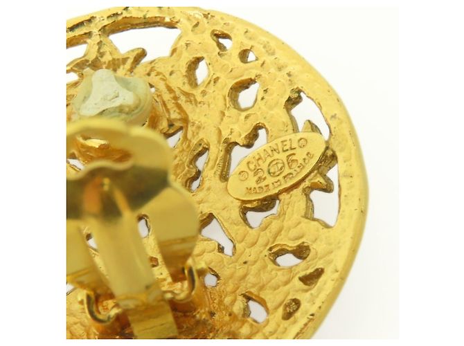 Orecchini a clip dorati Chanel D'oro - vista 6