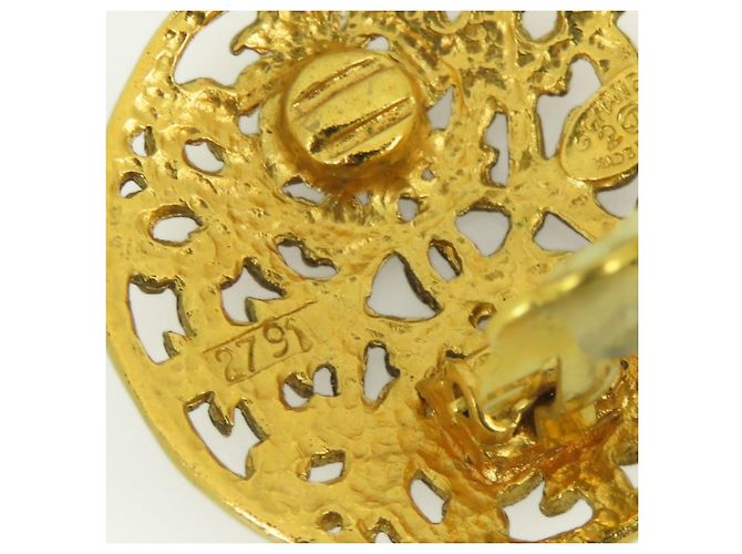 Orecchini a clip dorati Chanel D'oro - vista 8
