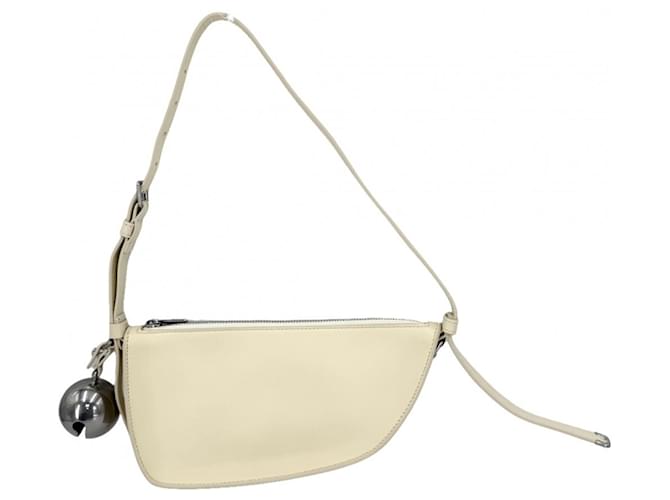 Borsa a tracolla Burberry Mini Shield Crudo - vista 2