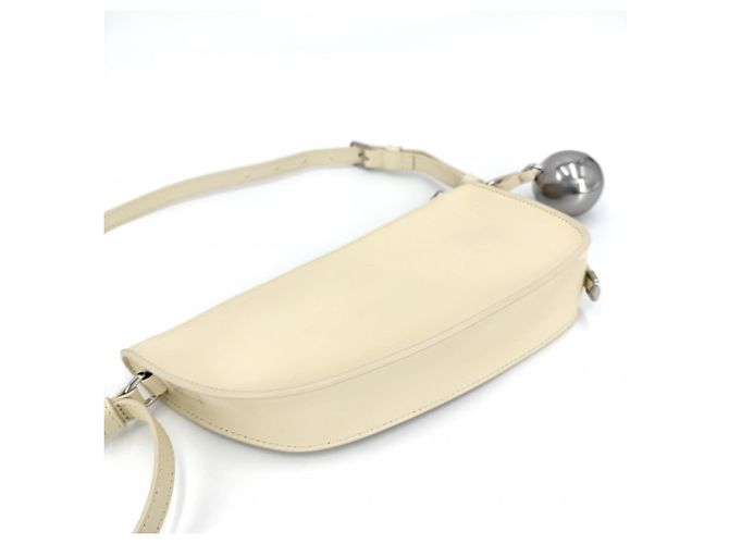 Borsa a tracolla Burberry Mini Shield Crudo - vista 3