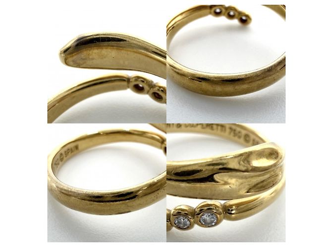 Anello serpente da donna Tiffany & Co. in oro giallo 18K - vista 6