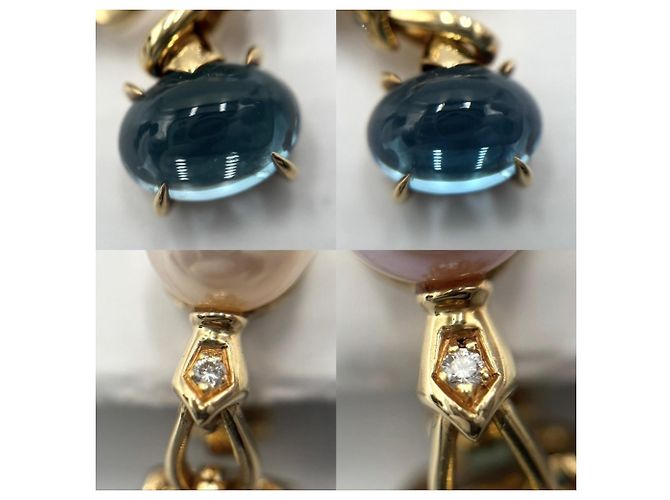 Bulgari Orecchini a lobo Allegra in oro giallo 18K di Bvlgari - vista 5