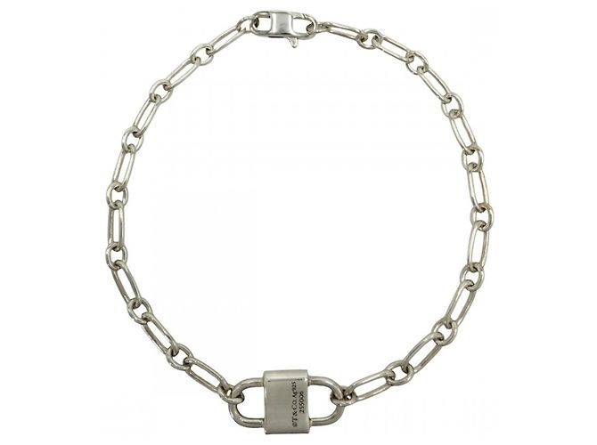 Bracciale con charm Small Double Lock di Tiffany & Co. - vista 2