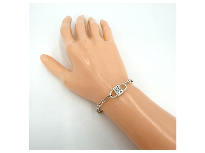 Bracciale con charm Small Double Lock di Tiffany & Co. - vista 3