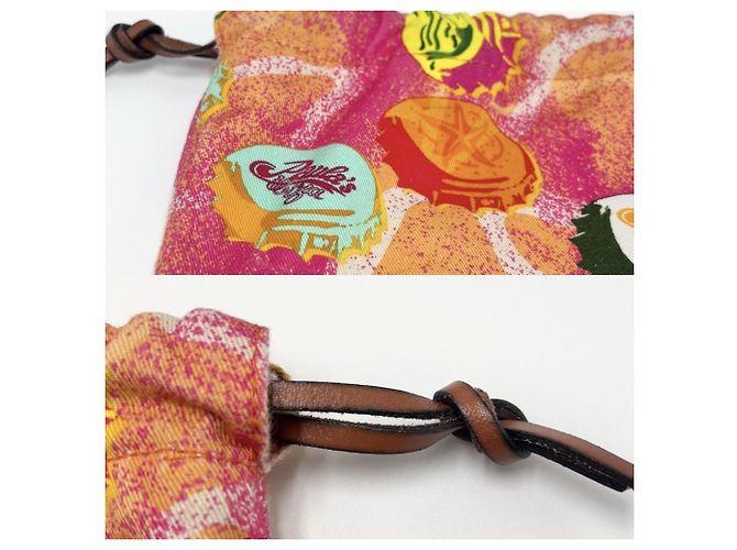 Pochette da donna Loewe Paula's Ibiza Multicolore Arancione - vista 6