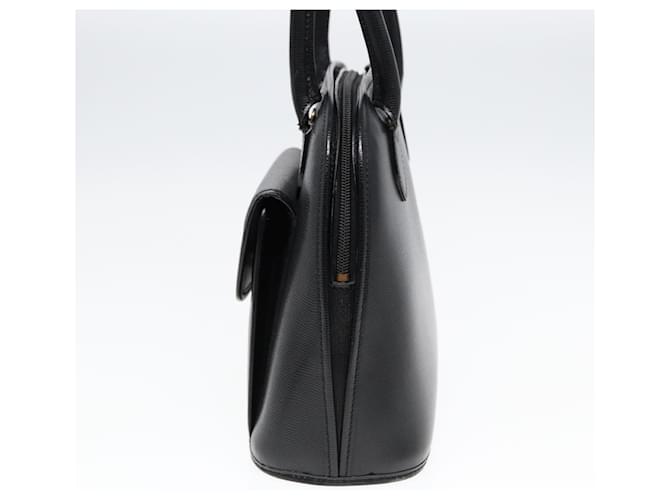 Céline Celine Circle Logo in Pelle Nero - vista 4