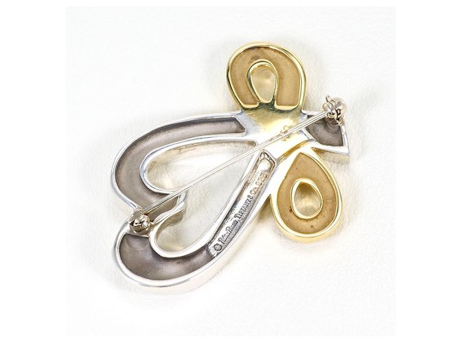 Spilla Loving Heart di Tiffany & Co. Argento D'oro - vista 2