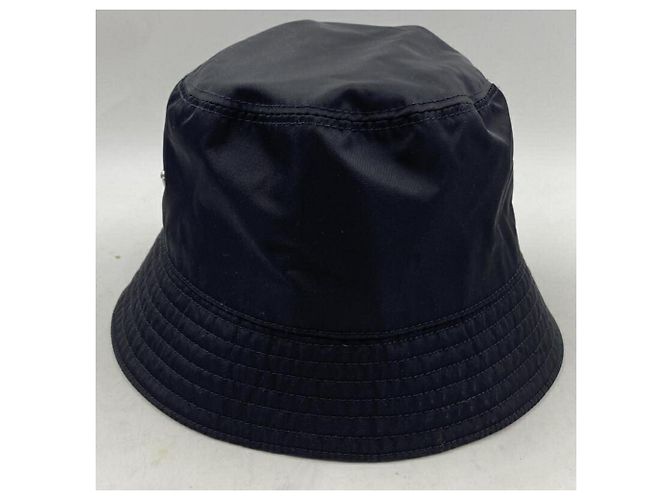 Cappello bucket in Re-Nylon Prada Nero - vista 2