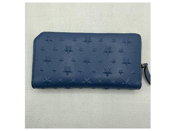 Portafoglio lungo Carnaby S Jimmy Choo Blu - vista 2