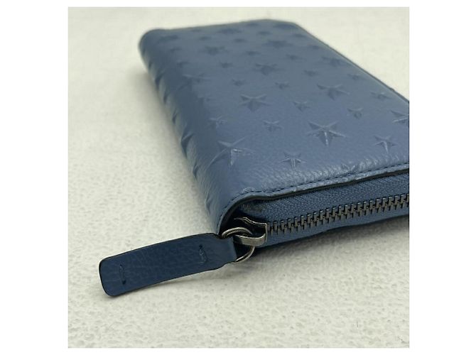 Portafoglio lungo Carnaby S Jimmy Choo Blu - vista 3