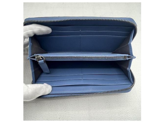 Portafoglio lungo Carnaby S Jimmy Choo Blu - vista 5