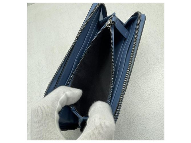 Portafoglio lungo Carnaby S Jimmy Choo Blu - vista 6