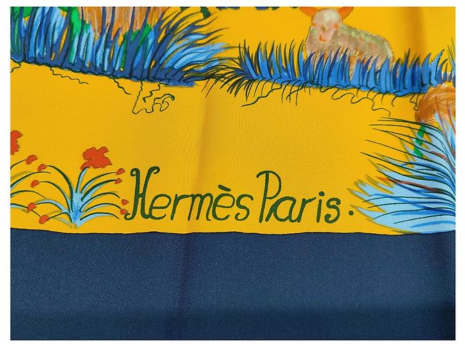 Hermès Hermes Carré 90 Seta multicolore 90 x 90 - vista 2