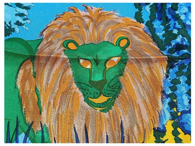 Hermès Hermes Carré 90 Seta multicolore 90 x 90 - vista 3