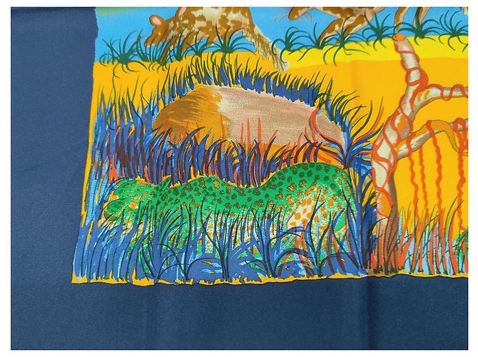Hermès Hermes Carré 90 Seta multicolore 90 x 90 - vista 5