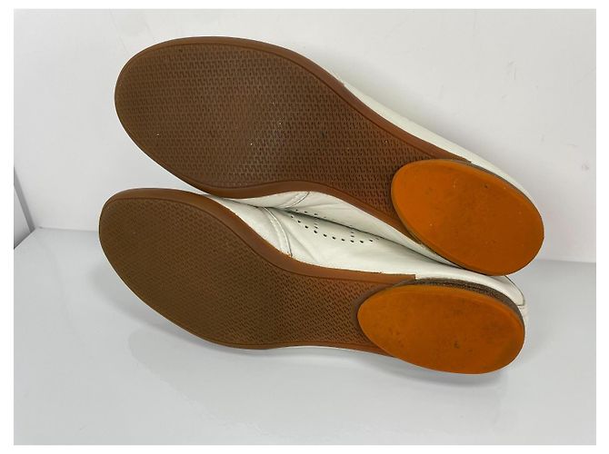 Hermès Hermes Ledersneaker Beige - Ansicht 9