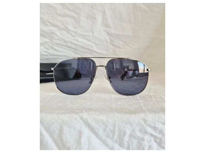 Occhiali da sole aviator Lanvin Blu Grigio Blu chiaro - vista 4