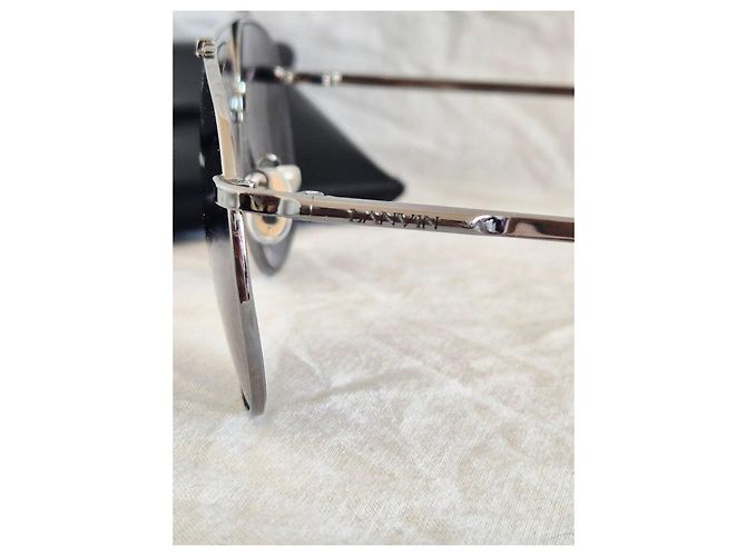 Occhiali da sole aviator Lanvin Blu Grigio Blu chiaro - vista 9