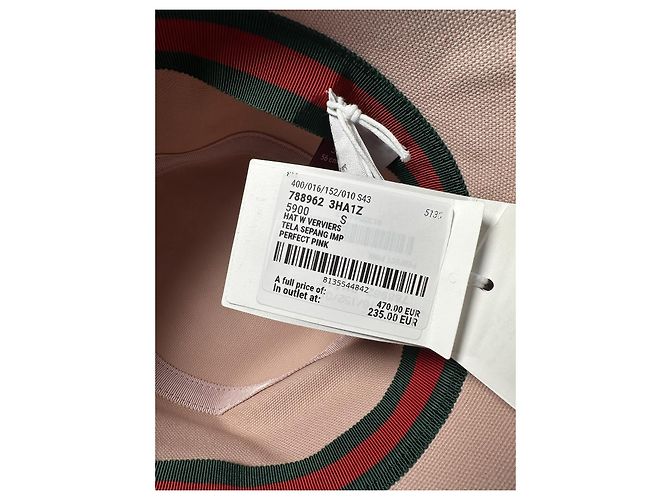Gucci Bucket Hat Perfect Pink Größe S 56 cm (Full set) Neu/Original - Ansicht 10