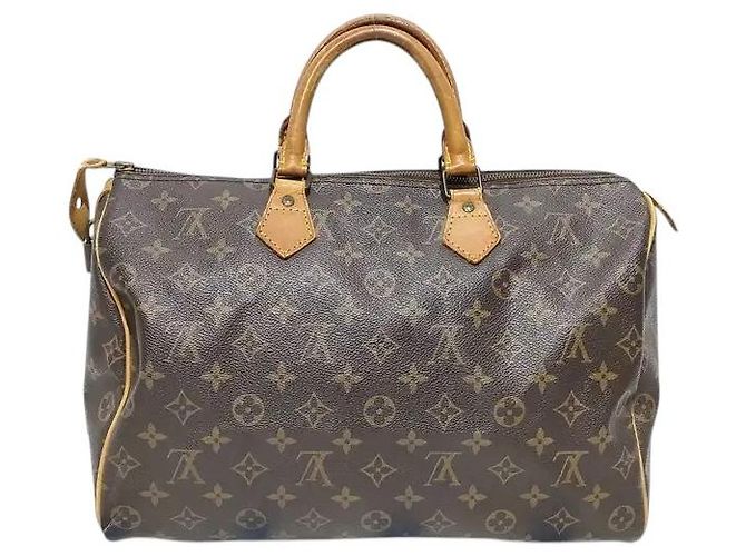 Louis Vuitton Speedy Monogram Canvas 35 Marrone - vista 2