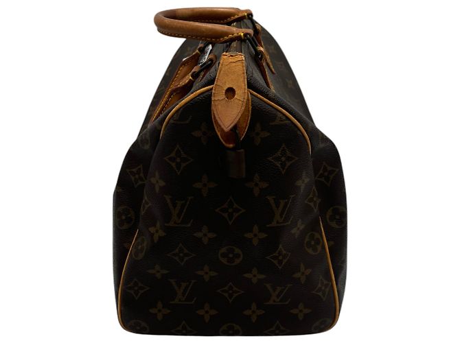 Louis Vuitton Speedy Monogram Canvas 35 Marrone - vista 4