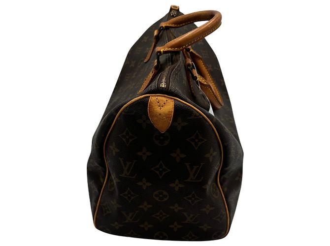 Louis Vuitton Speedy Monogram Canvas 35 Marrone - vista 5