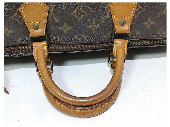 Louis Vuitton Speedy Monogram Canvas 35 Marrone - vista 6