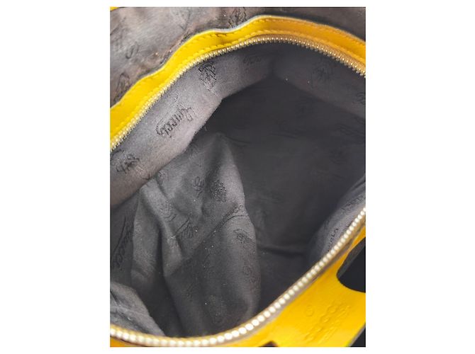 Borsa Gucci Charmy Hobo Monogram in pelle gialla Giallo - vista 16