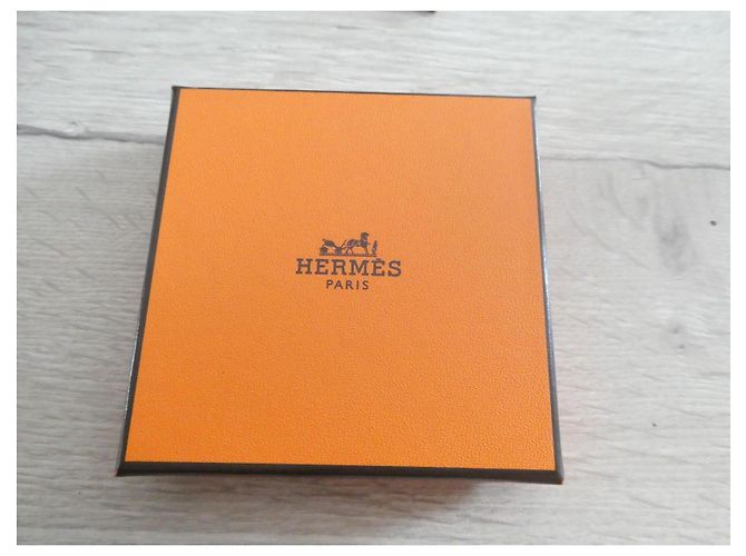 Botões de punho Hermès H Pégase em aço prateado Prata - vista 8