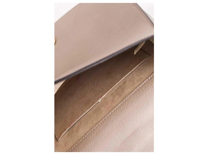 Nile Chloé Borsa a tracolla beige - vista 6