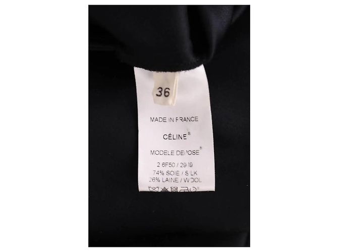 Céline Schwarzes Kleid - Ansicht 7