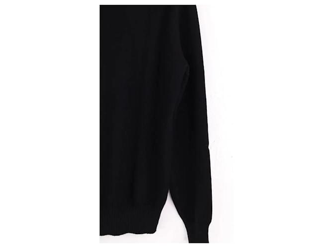 Versace Herrenpullover aus Baumwolle Schwarz XL - Ansicht 4