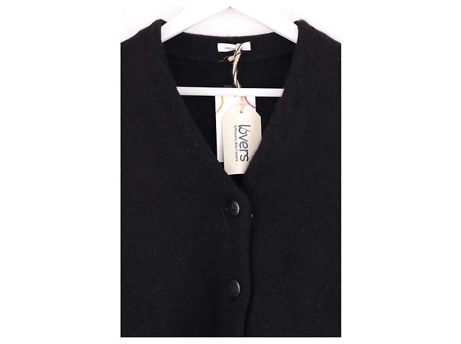 Autre Marque Lovers Strickjacke aus Kaschmir in Schwarz - Ansicht 2