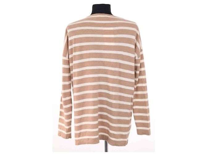 Autre Marque Pull marron - vue 4