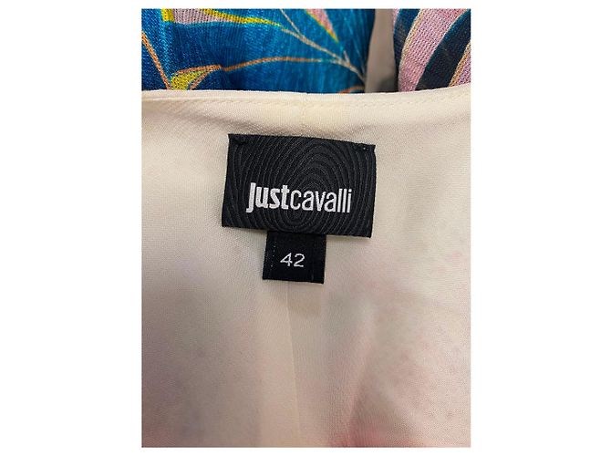 Caftan multicolorido com strass Just Cavalli - vista 5
